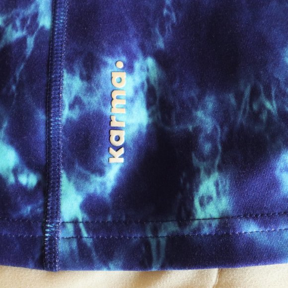 Blue Karma San Suu Full Zip Jacket with Ruffle - Picture 9 of 9